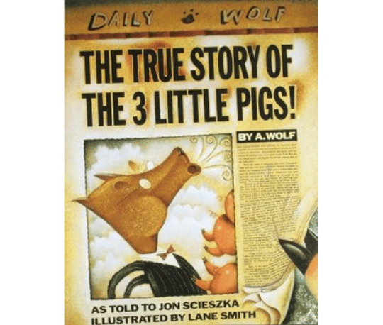 The True Story of the 3 Little Pigs Book