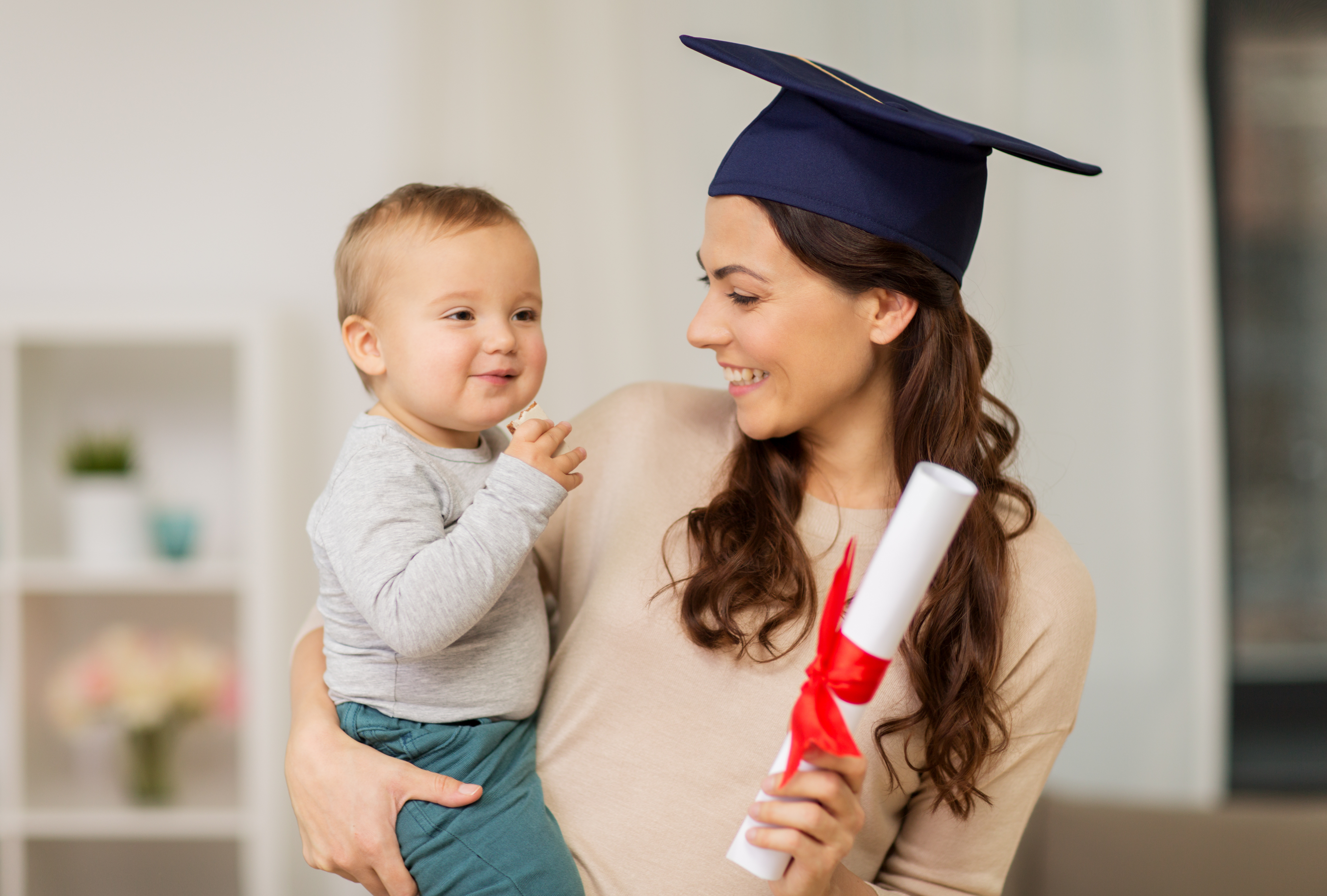 Mom graduate