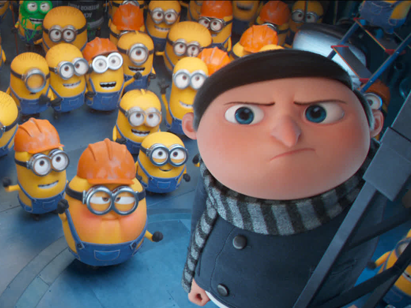 Outdoor commUNITY Movie: Minions The Rise of Gru