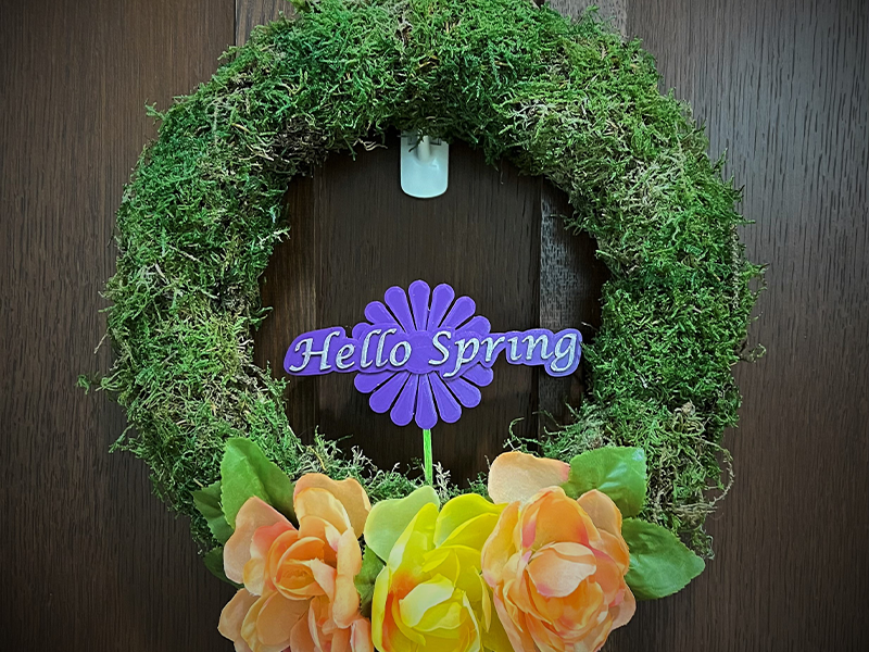 Mossy Spring Wreath
