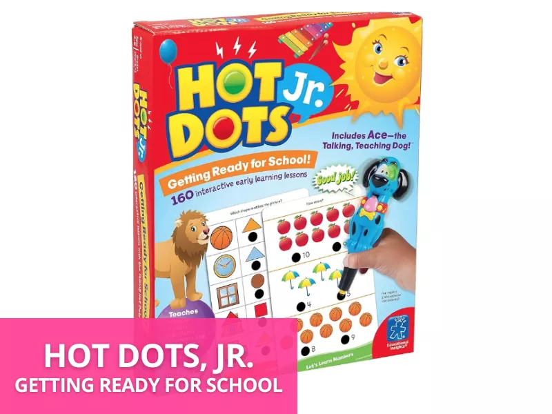 Hot Dots Jr. Getting Ready for School