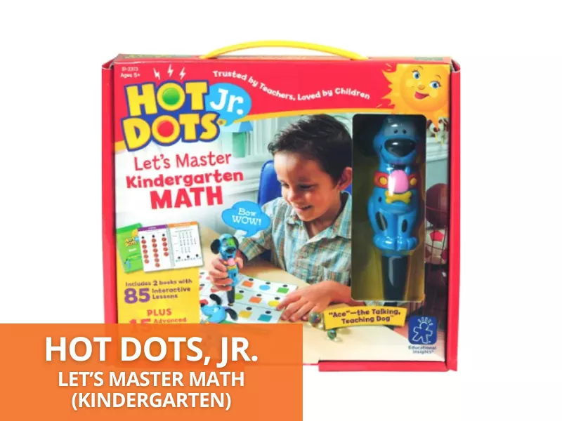 Hot Dots Master Kindergarten Math