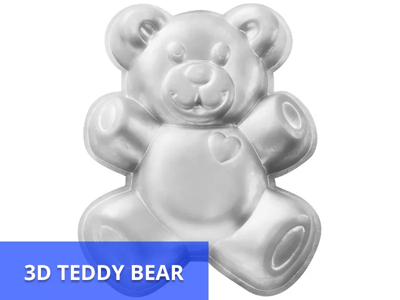 3D Teddy Bear Callout