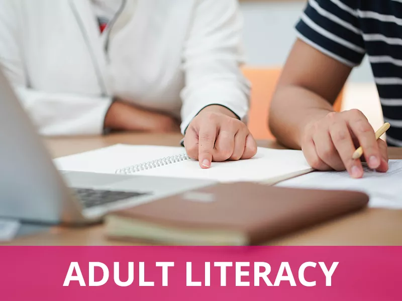 Adult Callout - Adult Literacy