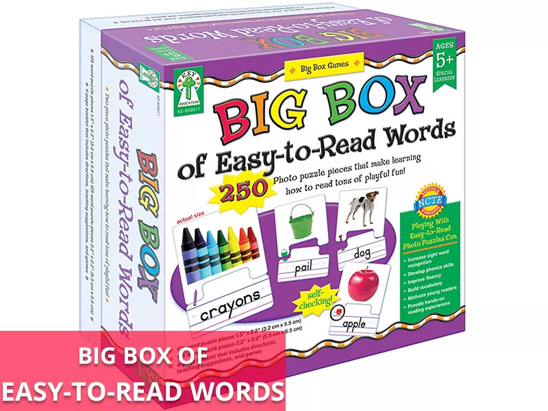 Easy to Read Words Callout