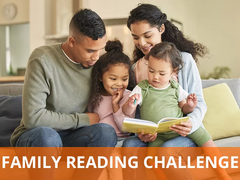 Family Reading Challenge Callout