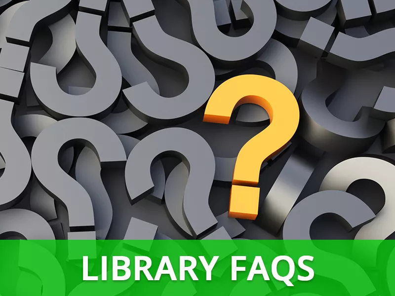 Library FAQs Callout