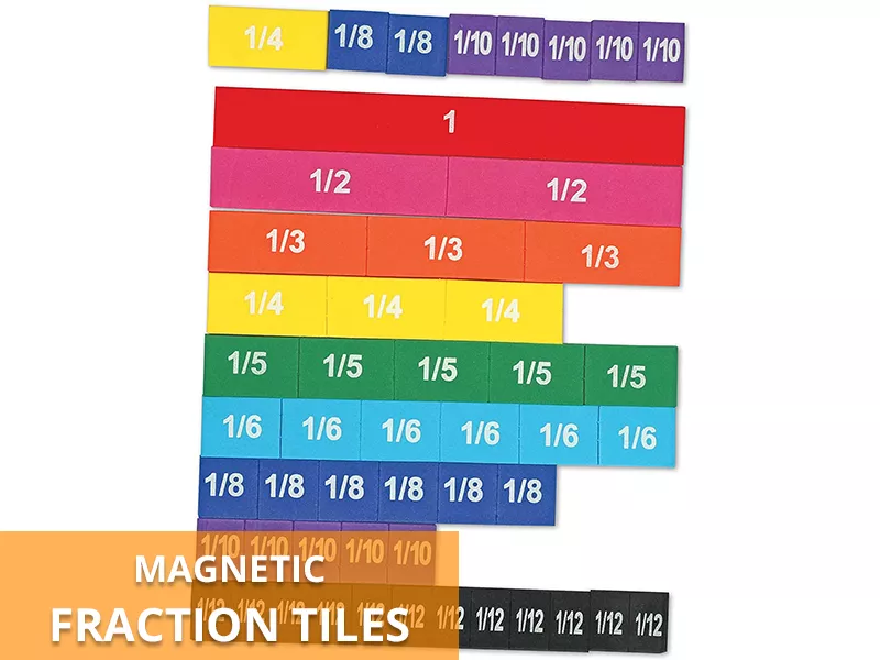 Magnetic Fraction Tiles Callout