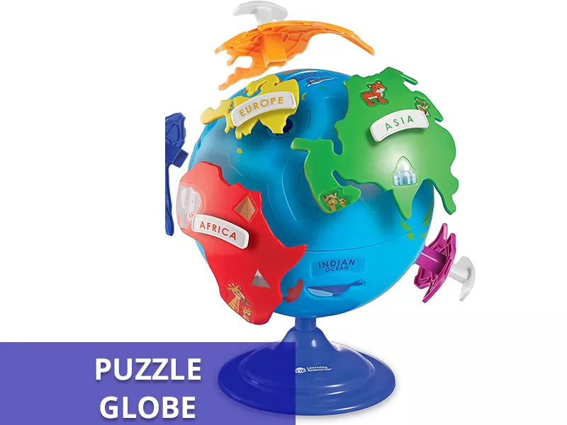 Puzzle Globe Callout